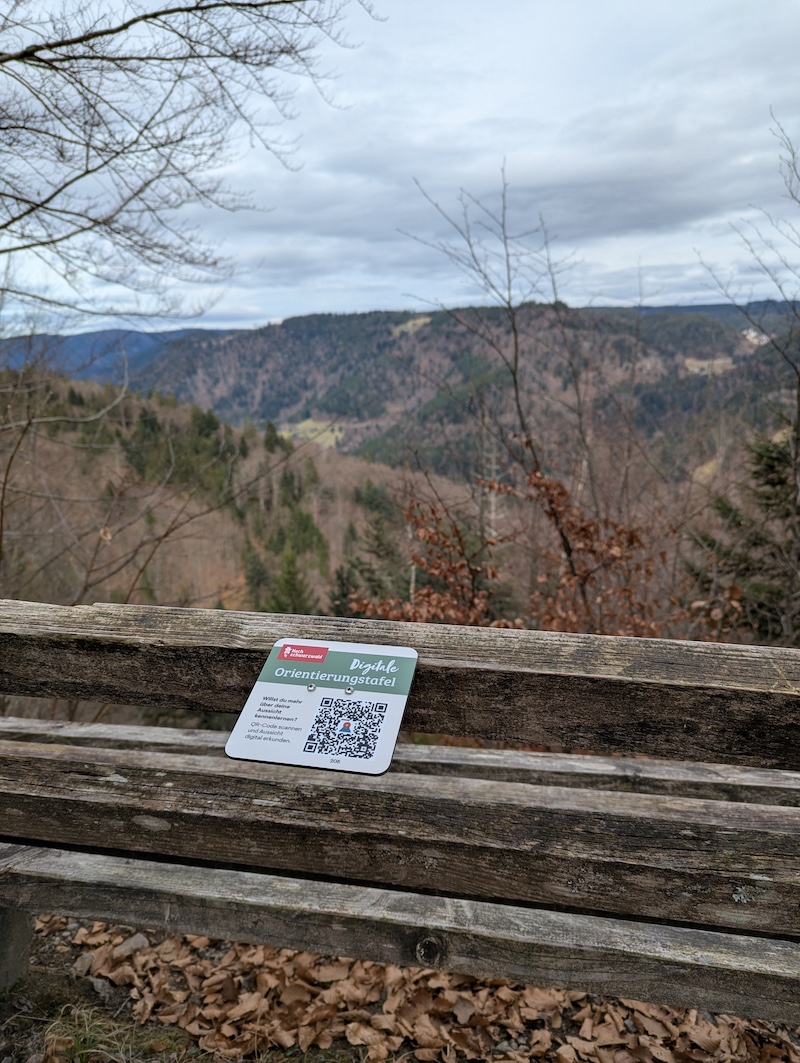 Blick nach Gütenbach – Nahansicht