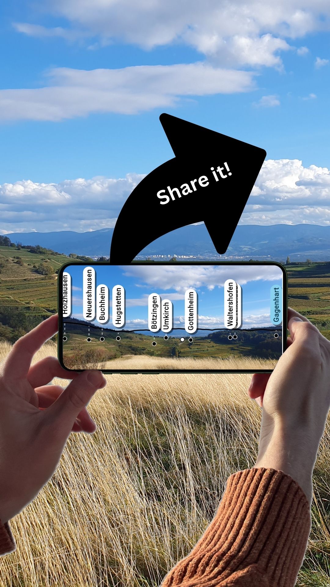 Illustration for Share your MapShot
